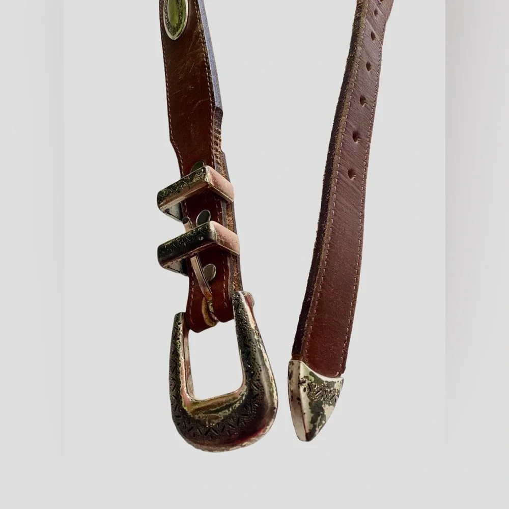 Western Brighton Belt Sz 40 Leather